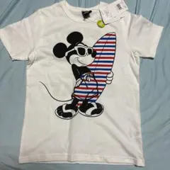 新品ミッキーマウス サーフィン Tシャツ 150cm