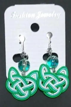 【ハンドメイド】水引 イヤリング  猫