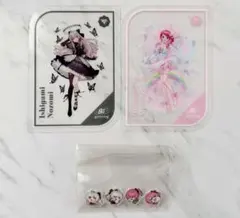 にじさんじ 8周年 クリアカード・アクリルパーツ 石神のぞみ、倉持めると