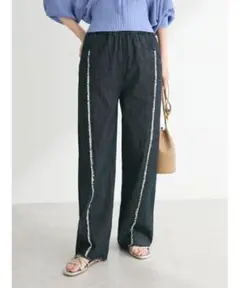グリーンパークス ワイドパンツ
