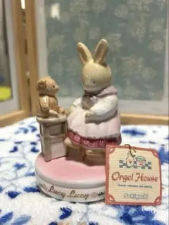 オルゴール ウサギさん と クマさん 日本製
