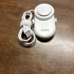 PRISMATE 充電式クリップファン ホワイト USB充電式のサムネイル