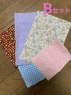 h*y様 ★端切れセットB★花柄・ネコ柄 綿生地セット