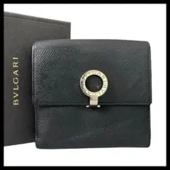 878✨美品✨BVLGARI ブルガリ ケース サフィアーノレザー 黒 878✨美品✨BVLGARI ブルガリ コインケース サフィアーノレザー 黒