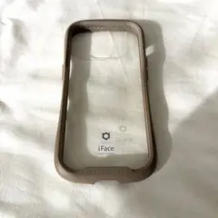 iFace ベージュ　iPhone14pro 美品！