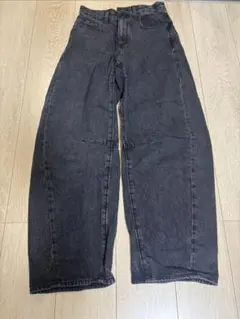gu バレルレッグジーンズ　S