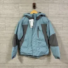 FieldCore パーカー M 新品 ライトブルー 防風 撥水 中綿