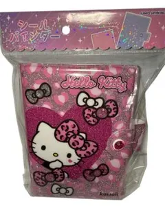 新品未使用　ハローキティ　シールバインダー　シール帳　ギャルキティ