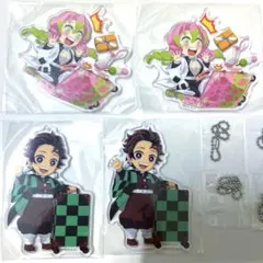 甘露寺蜜璃 竈門炭治郎 ワールドツアー アクリルチャーム 鬼滅の刃 劇場物販