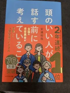 頭のいい人が話す前に考えていることのサムネイル