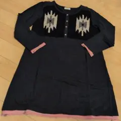 HEART*MARKETネイビー 長袖チュニック FREEE中古