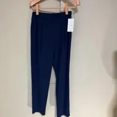 【新品未使用　タグ付き】ネイビー ポリエステル製パンツ Mサイズ