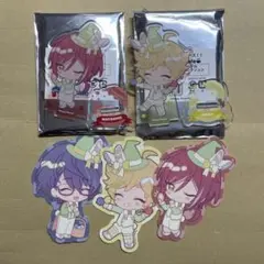 あんスタ アニカフェ アクスタ ステッカー つむぎ 夏目 宙 Switch