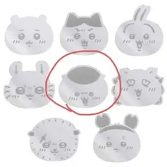 ちいかわ 東京みやげ おかおミラーステッカー（くりまんじゅう)未使用品