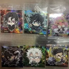 鬼滅の刃ディフォルメシールウエハース 其ノ十四 スーパーレア　コンプ