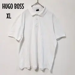 HUGO BOSS ポロシャツ 半袖 白 ホワイト PIMA XL メンズのサムネイル