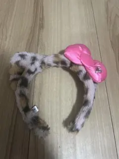 USJ ヒョウ柄 キティ カチューシャ