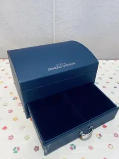 DIAMOND SHIRASHI アクセサリーケース ネイビー