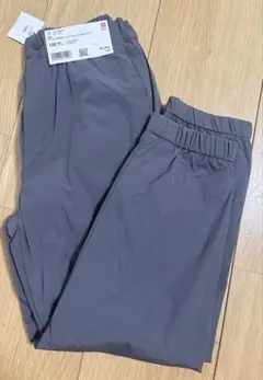 UNIQLO ストレッチウォームイージージョガーパンツ 120 グレー 裏起毛
