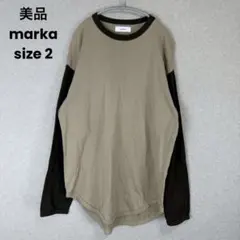 美品 marka RINGER BASEBALL TEE L/S shirtのサムネイル