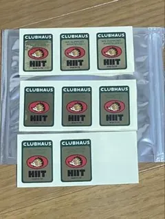 8枚/シャフトステッカー CLUBHAUS × HIITのサムネイル