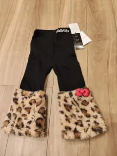 サンリオ　キティ　ヒョウ柄　ギャル　ズボン　パンツ　もこもこ