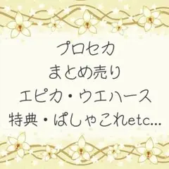 プロセカ まとめ売り 紙類その1