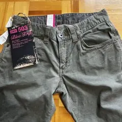 エドウィン EDWIN BLUE TRIP 503 コーデュロイパンツ W32