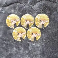 AMPTAK×COLORS からつけあっきぃ缶バッジ 5個セット