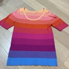 BANANA REPUBLIC ストライプ Tシャツ Lサイズ