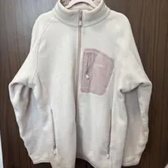 【断捨離】mont-bell フリースジャケット L ピンクモンベル　レディース