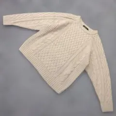 b2774 AMERICAN HOLIC【L】ケーブルニットセーター