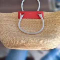 FURLA かごバッグ レッドのサムネイル