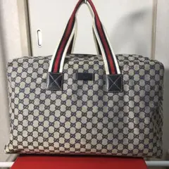 GUCCI GGパターン ボストンバッグ