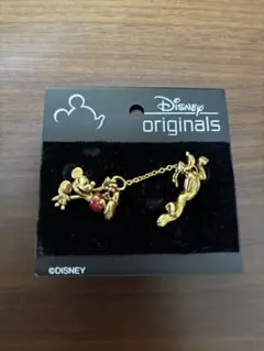 ミッキー＆プルート ピンバッチ Disney originals レトロ