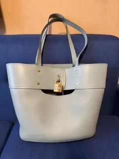 【美品】Chloé レザー ショルダーバッグ　アビー　ロック　クロエのサムネイル