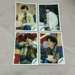 なにわ男子　長尾謙杜　写真4枚セット