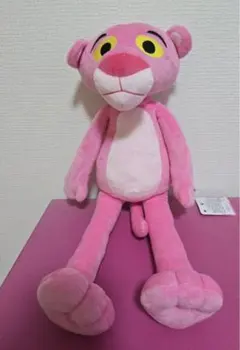 ピンクパンサー むぎゅっとBIGぬいぐるみ　ピンク