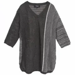 COMME CA ISM CONTEMPORARY ニット グレー L