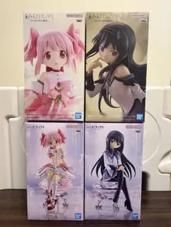 魔法少女まどか☆マギカ まどか＆ほむら プライズフィギュア4点セット