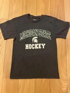 【Russell製】ミシガン州立大学 ホッケー カレッジプリントTシャツ Sのサムネイル