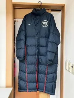 Nike ダウンコート 90 ロゴ ネイビー