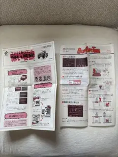 ディスクシステム　赤い要塞　バーガータイム　書き換え説明書　レトロゲーム