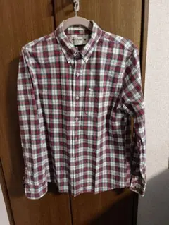 【美品】アバクロンビー&フィッチ 長袖チェックシャツ M マッスルフィットのサムネイル