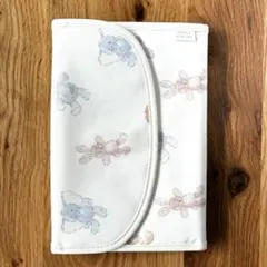 ぬいぐるみ柄母子手帳ケース　M ジェラートピケ