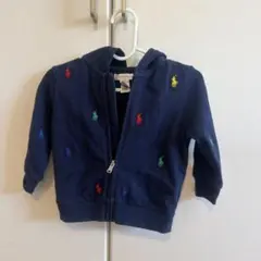Ralph Lauren ネイビー パーカー 12M