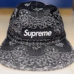 Supreme バンダナ柄 デニム キャンプキャップのサムネイル
