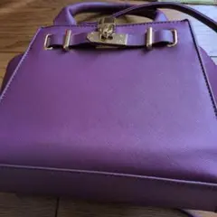 CECIL McBEE 紫色 ショルダーバッグ