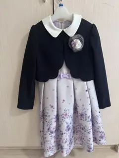 CHOPIN セレモニー　入学式　花柄ドレスとジャケット 130cm フォーマル
