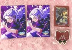 あんスタ Eden 乱凪砂 生ブロマイド ナンジャタウン ネームバッチ